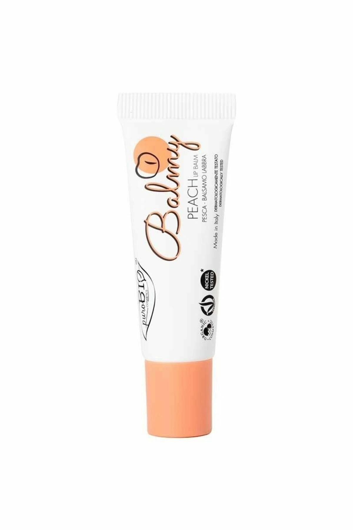 PuroBio Cosmetics Organik Peach Lip Balm 10 ml