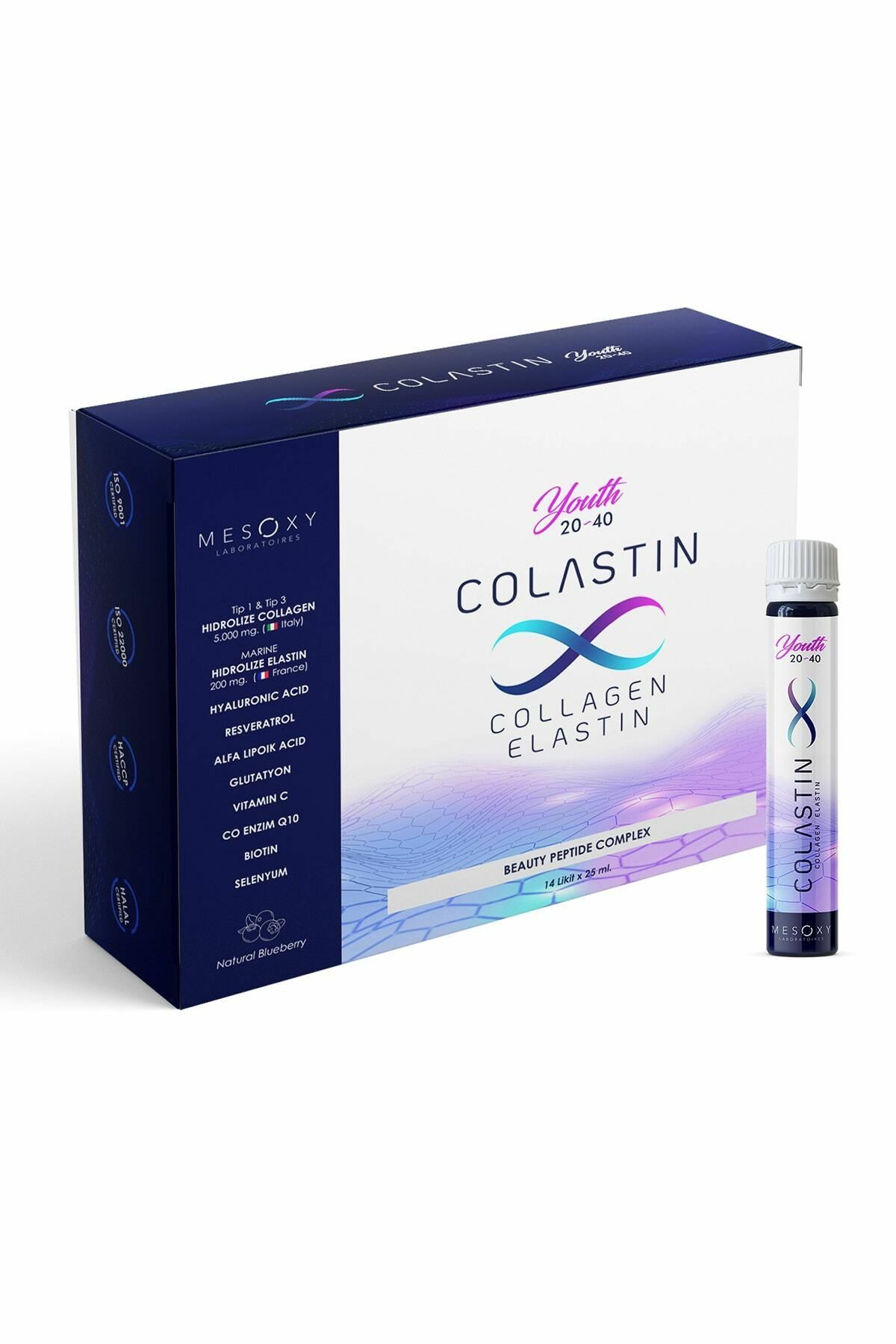 Colastin Collagen Elastin Youth 25 Ml X 14 Shot