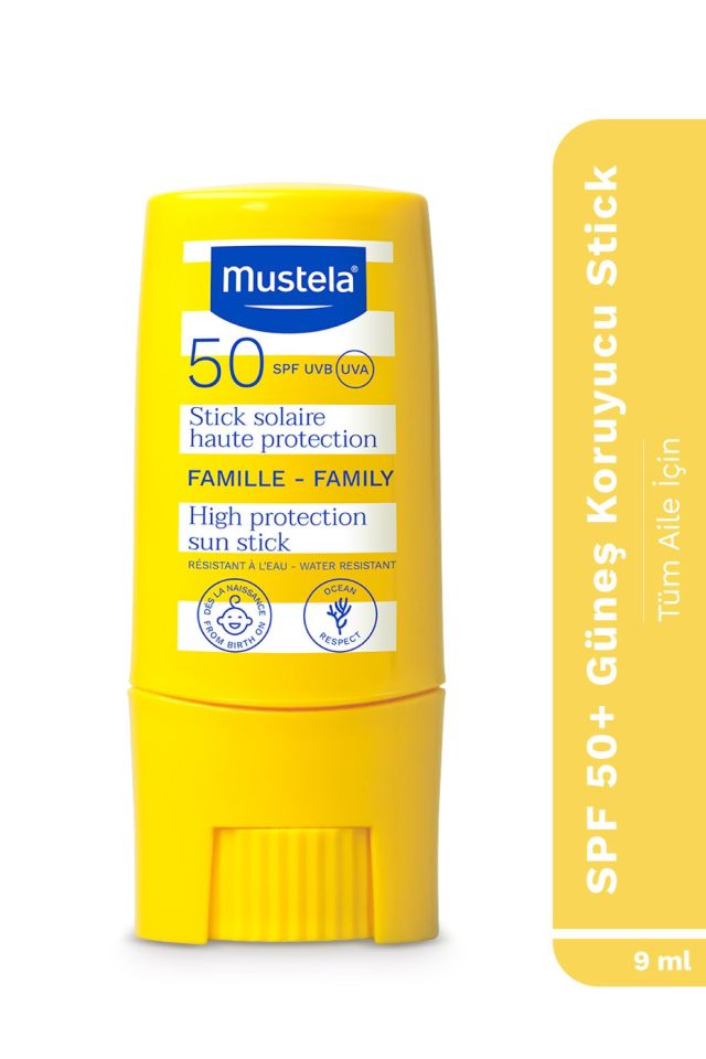 SPF50+ Çok Yüksek Koruma Faktörlü Güneş Stick 9ml.