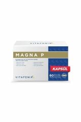 Magna P Magnezyum ve Vitamin B6 içeren Kapsül Edici Gıda 60 Kapsül