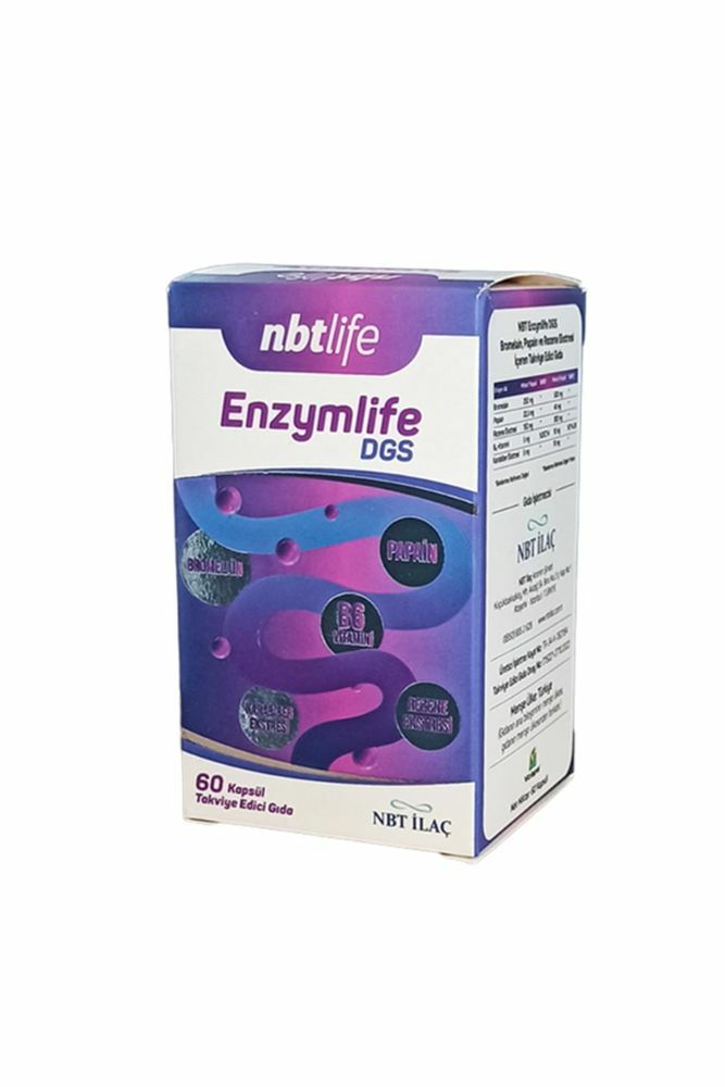 Nbtlife Enzymlfe Dgs 60 Kapsül