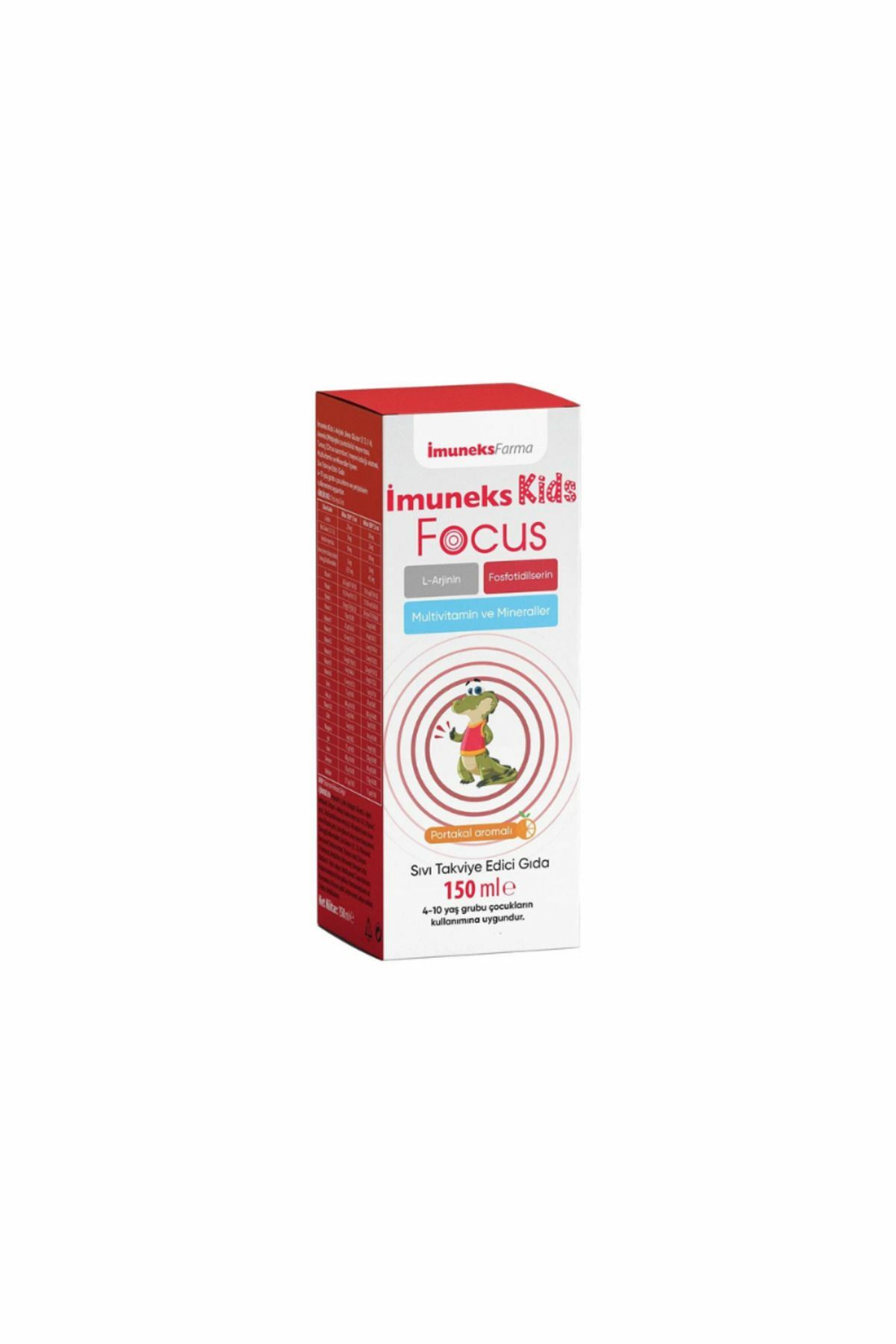 Imuneks Kids Focus Şurup 150ml