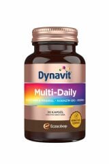 Dynavit Multi-daily Multivitamin&Mineral-Koenzim Q10-Rodiola 30 Kapsül