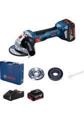 Bosch GWS 180-LI 2x4 Ah Akülü Taşlama Makinesi (06019H9025