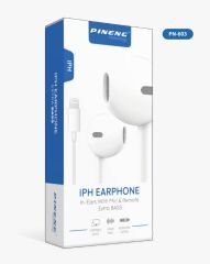 Pineng IPH Earphone Extra Bass Lightning Kulaklık PN-603