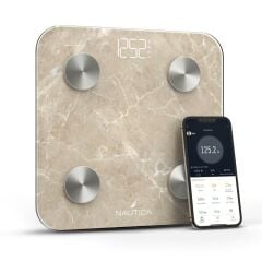 Nautica Marble Collection Body Tracker Akıllı Tartı Bej