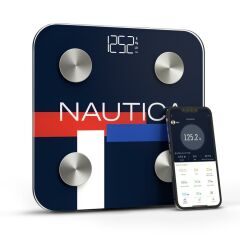 Nautica Sport Collection Body Tracker Akıllı Tartı Logo Mavi