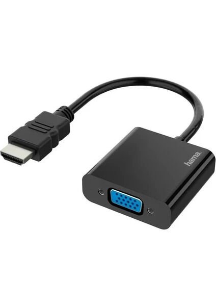 S-Link 1080P Hdmi'den Vga'ya Ses ve Görüntü Aktarma Adaptör Siyah