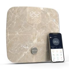 Nautica Marble Collection Body Tracker Plus Akıllı Tartı Bej