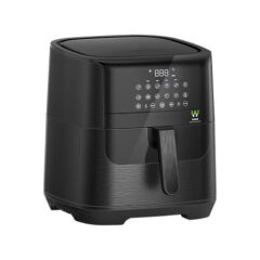 Wiami Buharlı Airfryer 7 lt Siyah Yağsız Fritöz HF-8851 DTW SİYAH