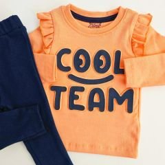 Minipink baby cool team kabartmalı takım