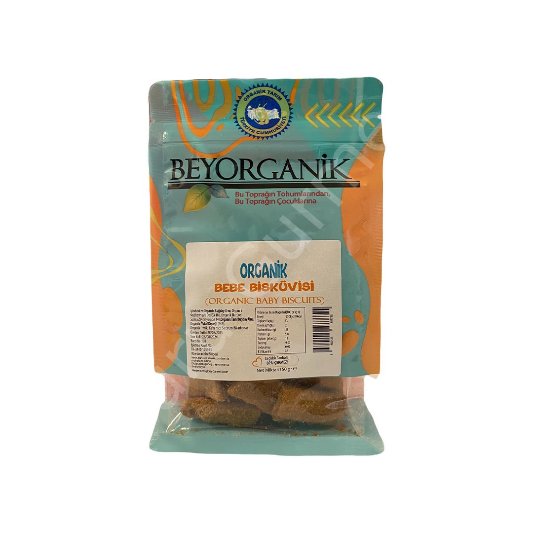 Beyorganik Bebe Bisküvisi 150 gr