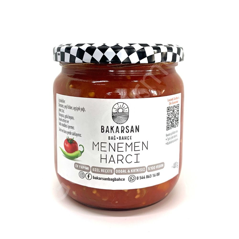 Bakarsan Bağ-Bahçe  Menemen Harcı 400 gr