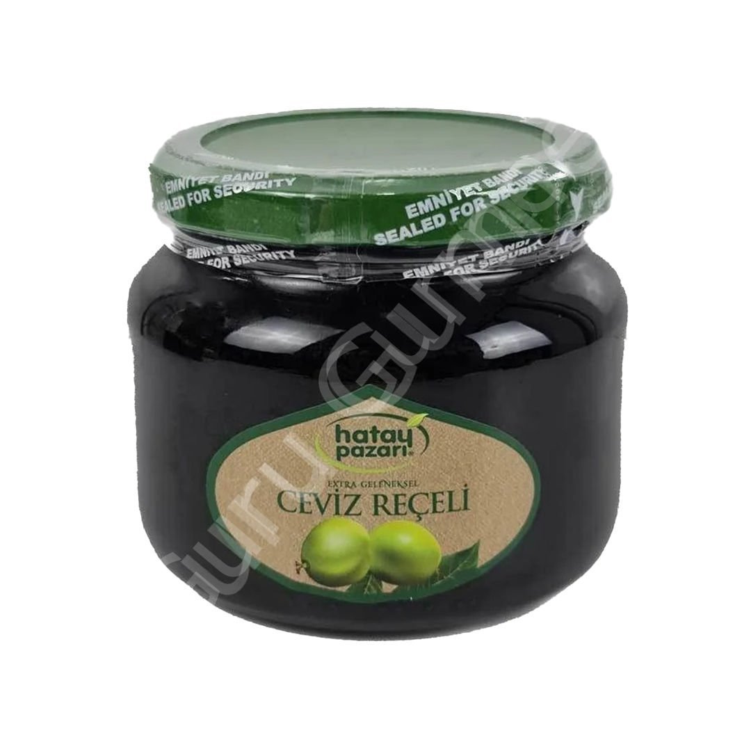 Hatay Pazarı Yeşil Ceviz Reçeli 480 Gr