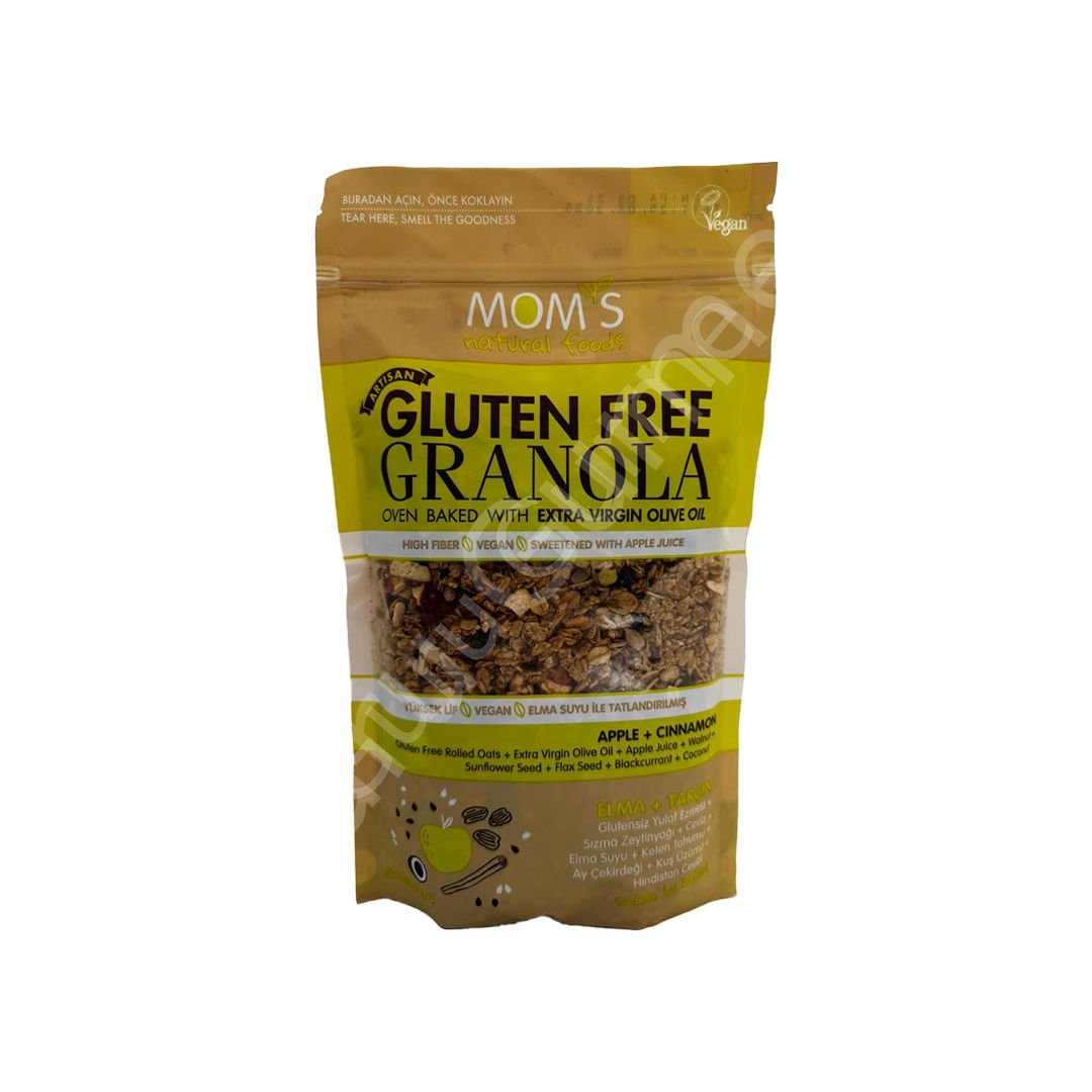 MOM'S Natural Glutensiz Elmalı Granola 300g