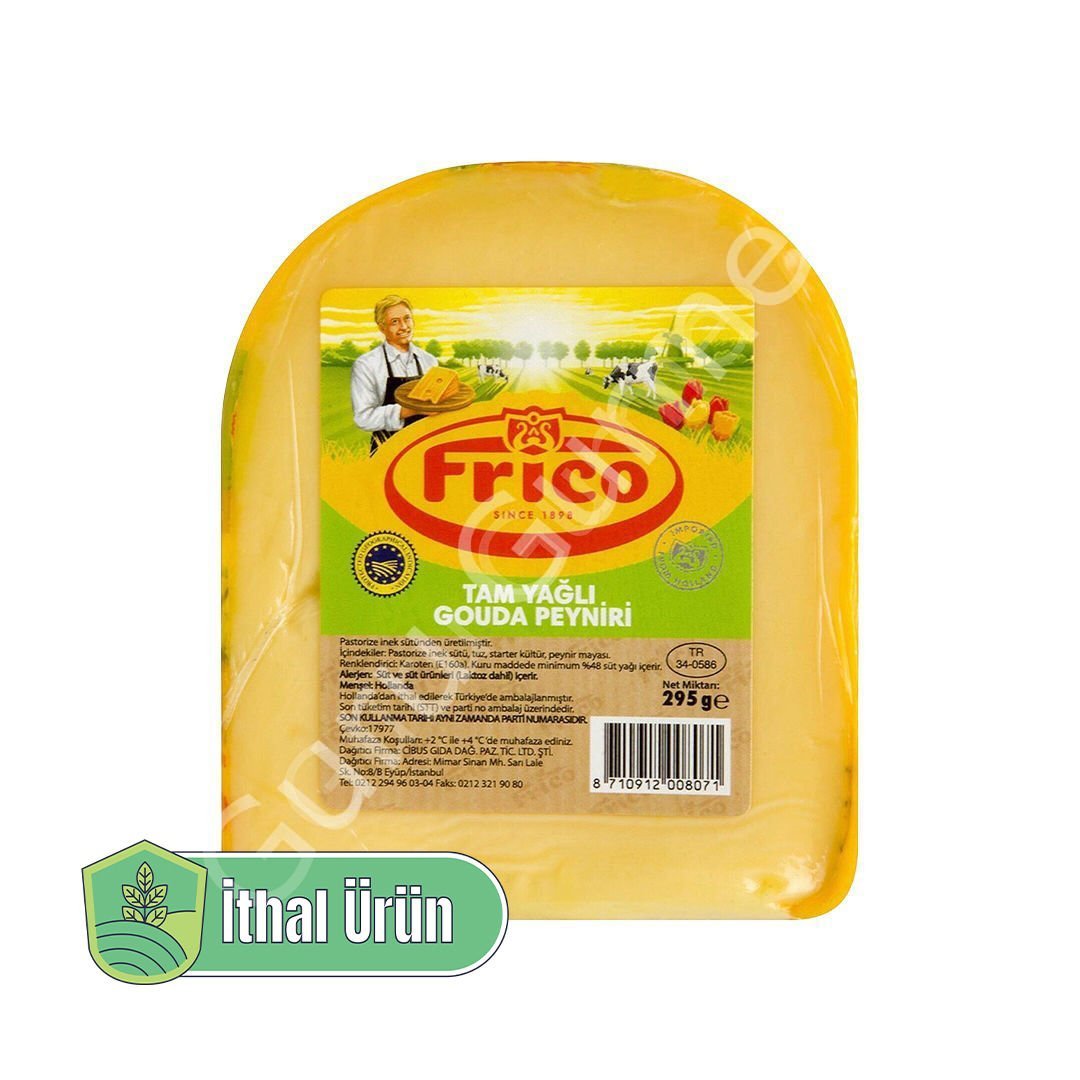 Frico Tam Yağlı Sade Gouda Peyniri 150 gr