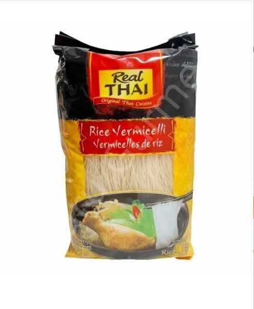 Real Thai Pirinç Şehriye rice Vermicelli 375 Gr