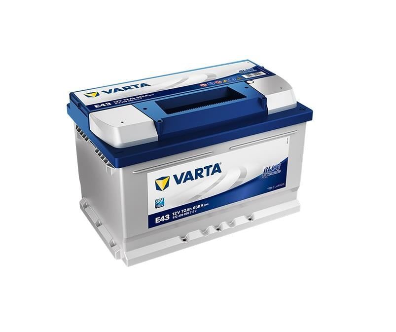 Varta E43 Akü 72Ah