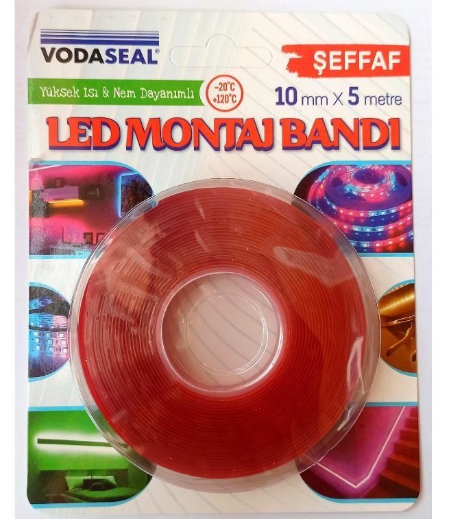 Vodaseal Superfix Çift Taraflı Led Montaj Bandı 10mmx5m