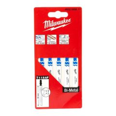 Milwaukee T118AF Dekupaj Testeresi Bıçağı 5li Paket