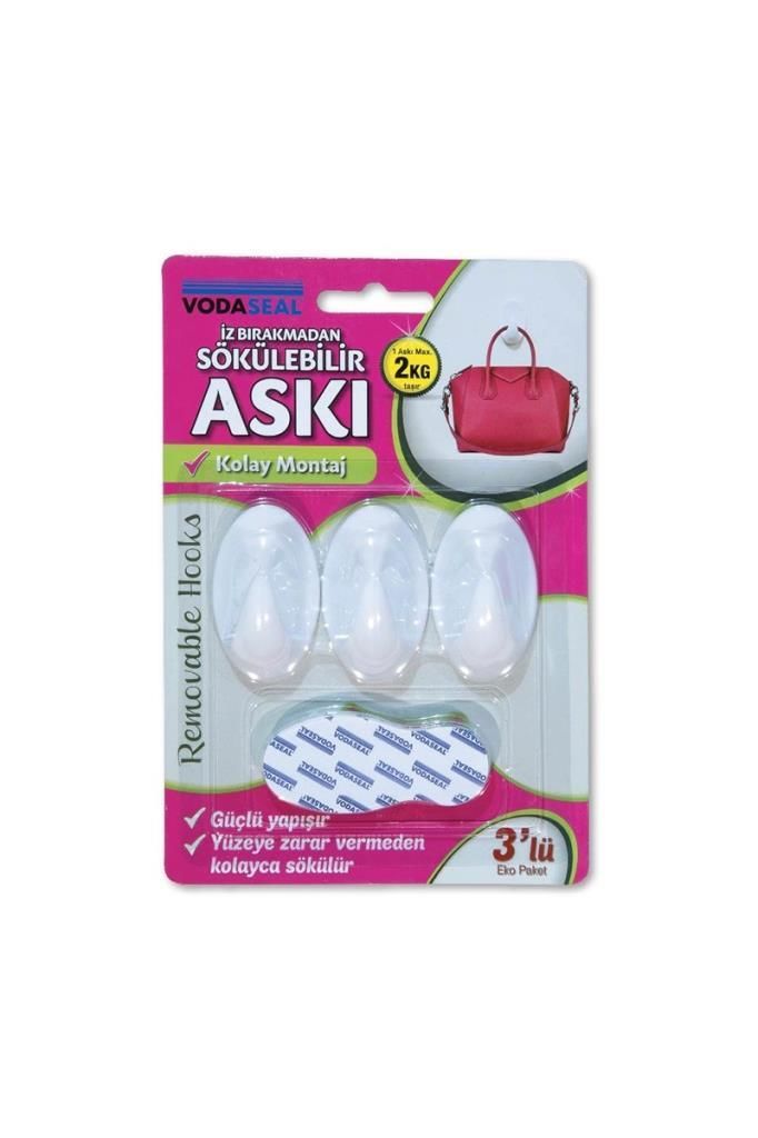 Vodaseal Beyaz Askı 3lü Paket