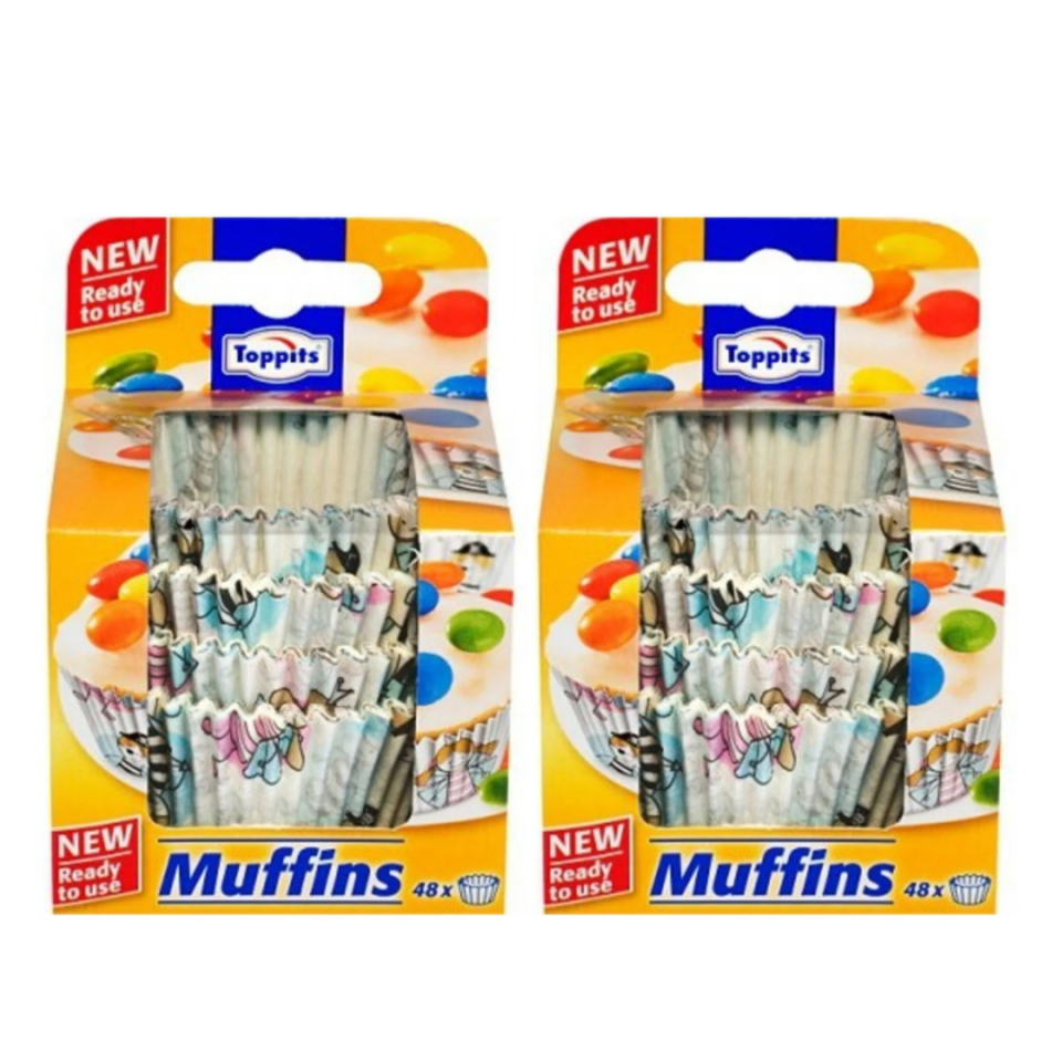 Toppits Muffine Kağıt Kalıp - 2 Adet