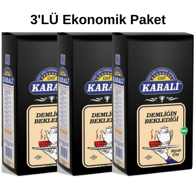 KARALİ Çay 5 Kg x 3 Adet