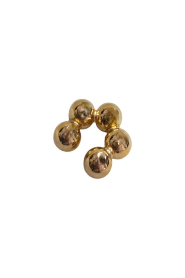 Earcuff Gold  Küpe