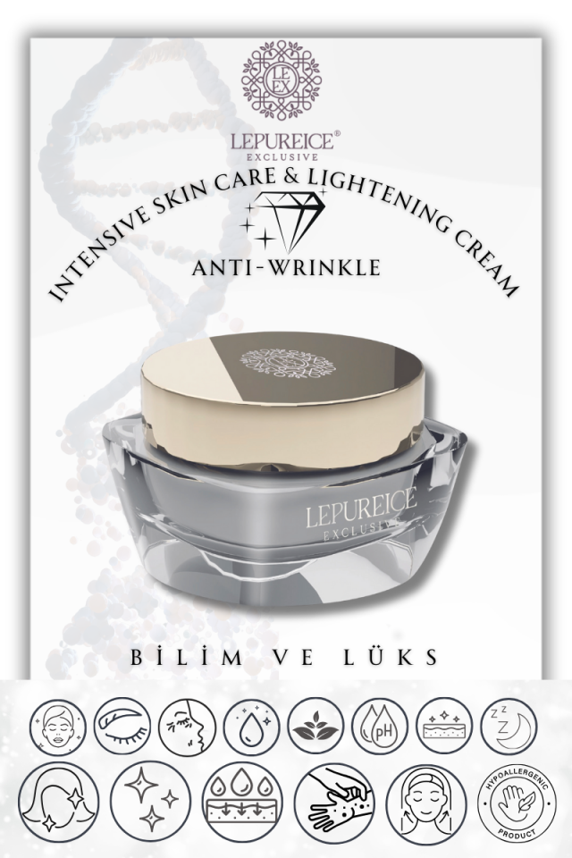 Intensive Skin Care & Anti Wrinkle & Lightening Cream