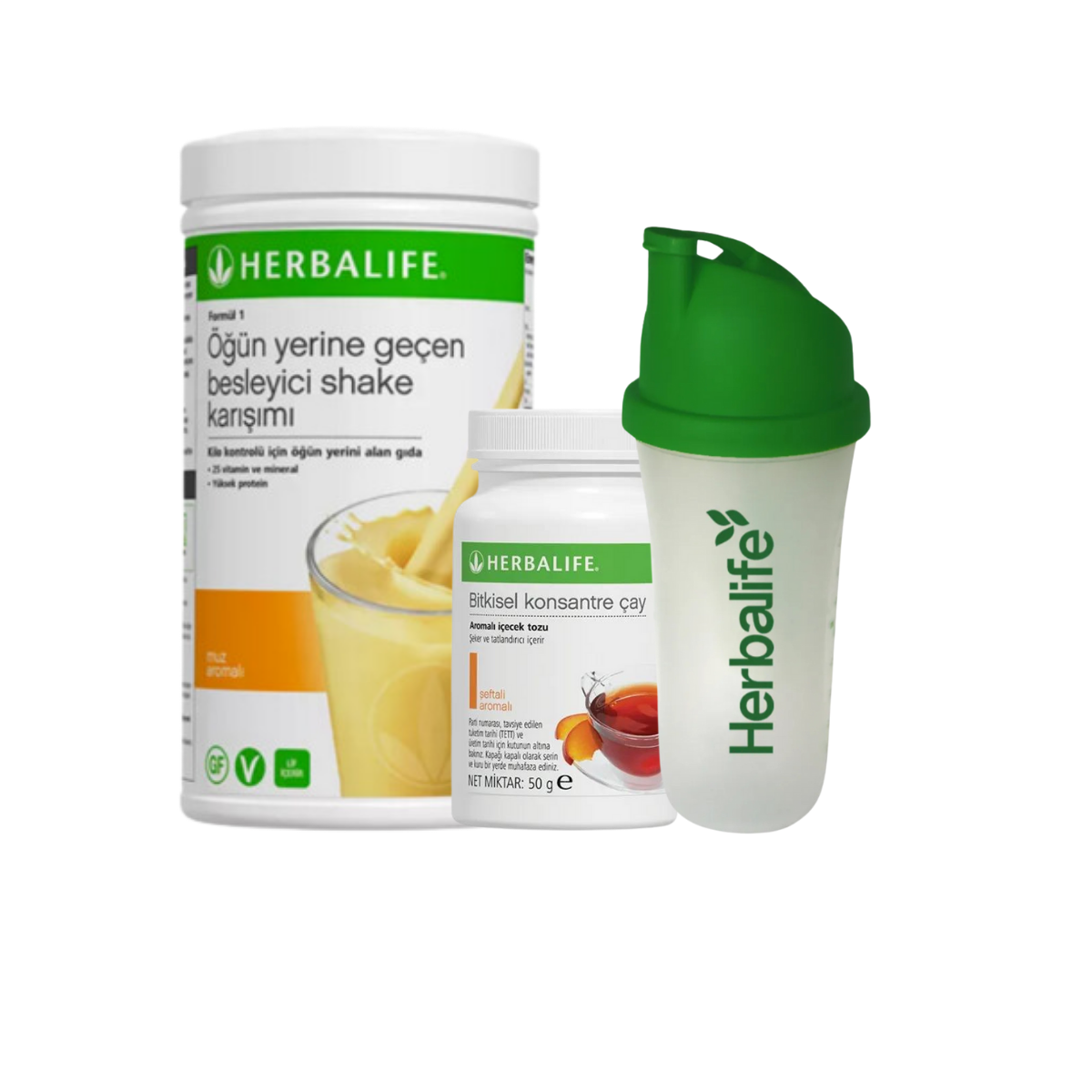 Herbalife Ekonomik Başlangıç Seti + Shaker Hediye (Aşağı Kilo Kontrol)