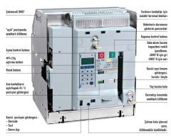 Legrand DMX³-L 1250A 3 Kutuplu Sabit Tip Açık Şalter 100kA