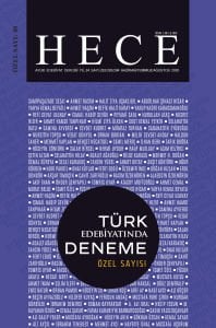 Türk Edebiyatında Deneme Özel Sayısı 282-283-284.Sayı Haziran-Temmuz-Ağustos 2020