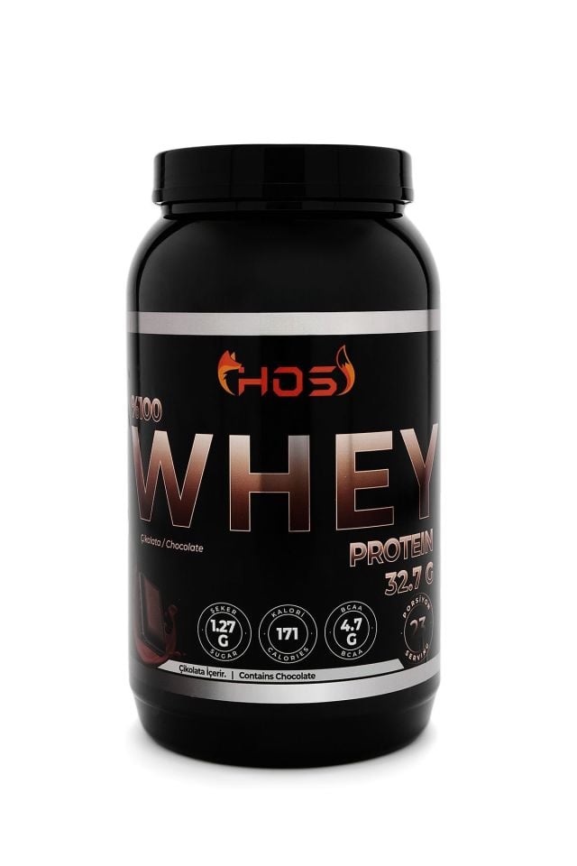 HOS %100 Whey Protein | Çikolata Aromalı - 748Gr