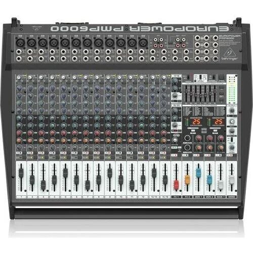 Behringer PMP6000 1600 Watt 20 Kanal Power Mikser