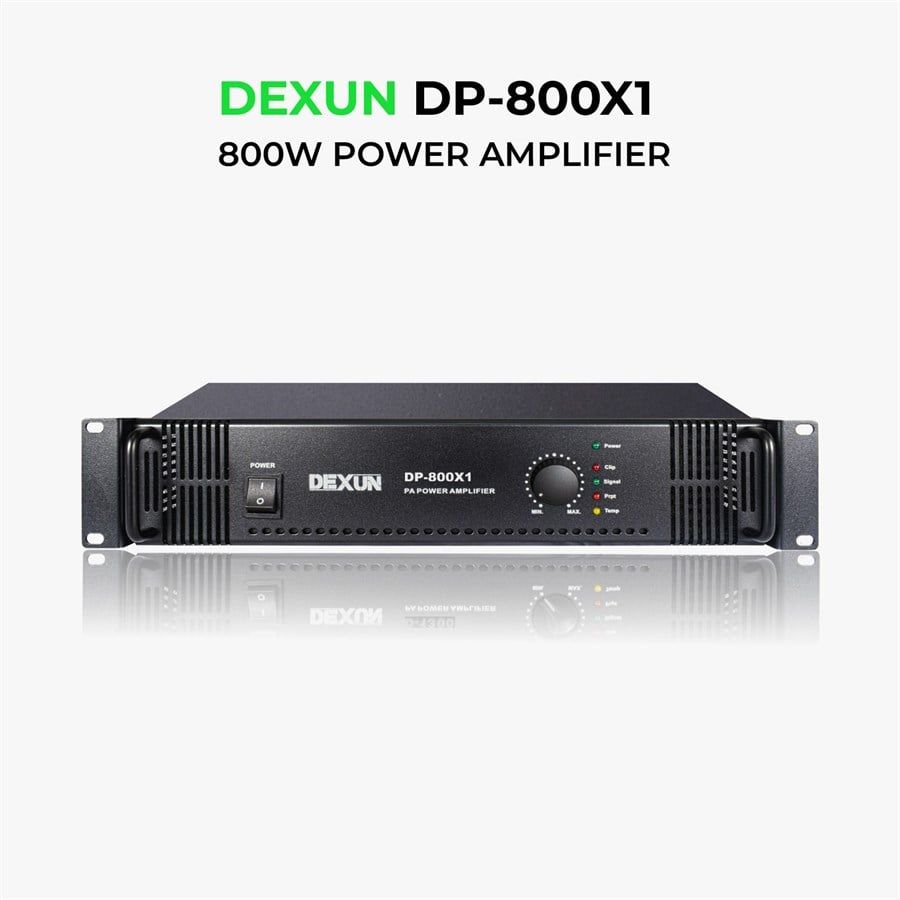Dexun DP-800X1 70V-100V 800W Power Amfi