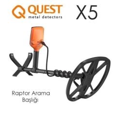 2.El Quest X5 Dedektör - 28cm Başlıklı