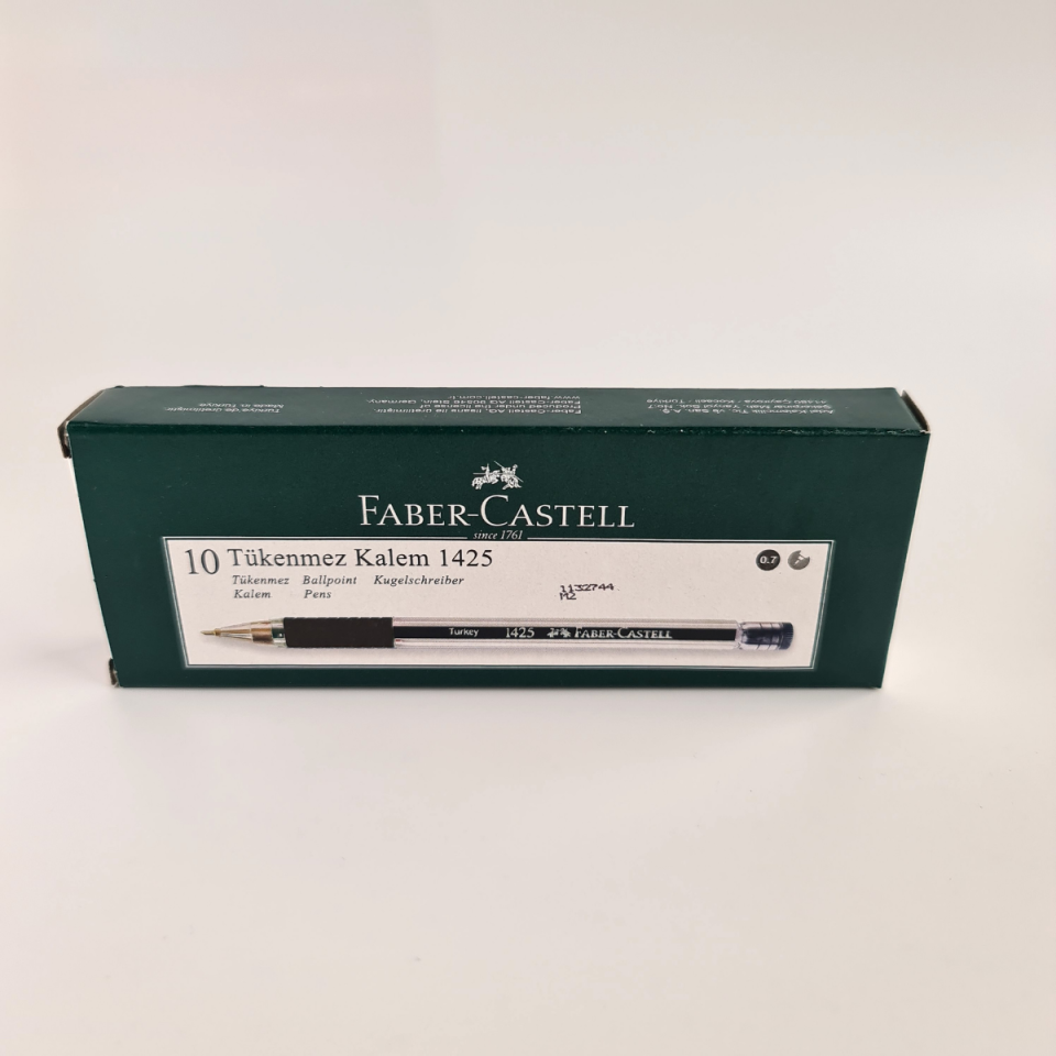 Faber Castell 1425 Tükenmez Kalem Siyah