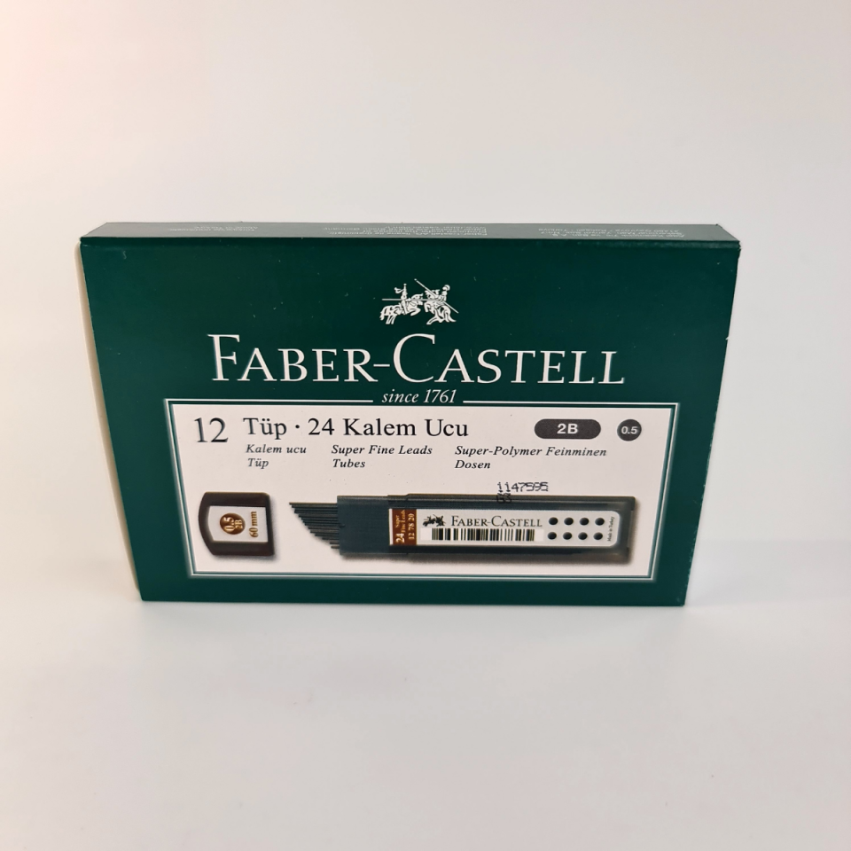 Faber Min Super Fıne (2B) 0.5 60Mm 24Lü