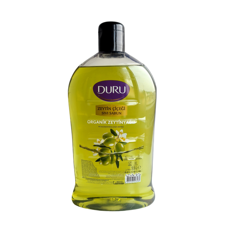 Duru Sıvı Sabun Zeytinyağlı 1,5L