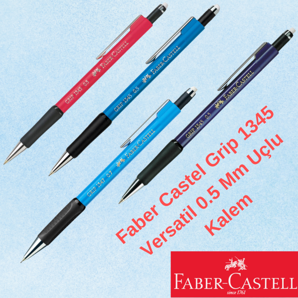 Faber Castel Grip 1345 Versatil 0.5 Mm Uçlu Kalem