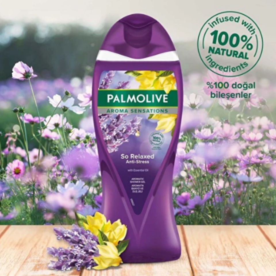 Palmolive Aroma Sensations So Relaxed Lavanta Ve Ylang Ylang Yağları Aromatik Banyo Ve Duş Jeli 500 ml