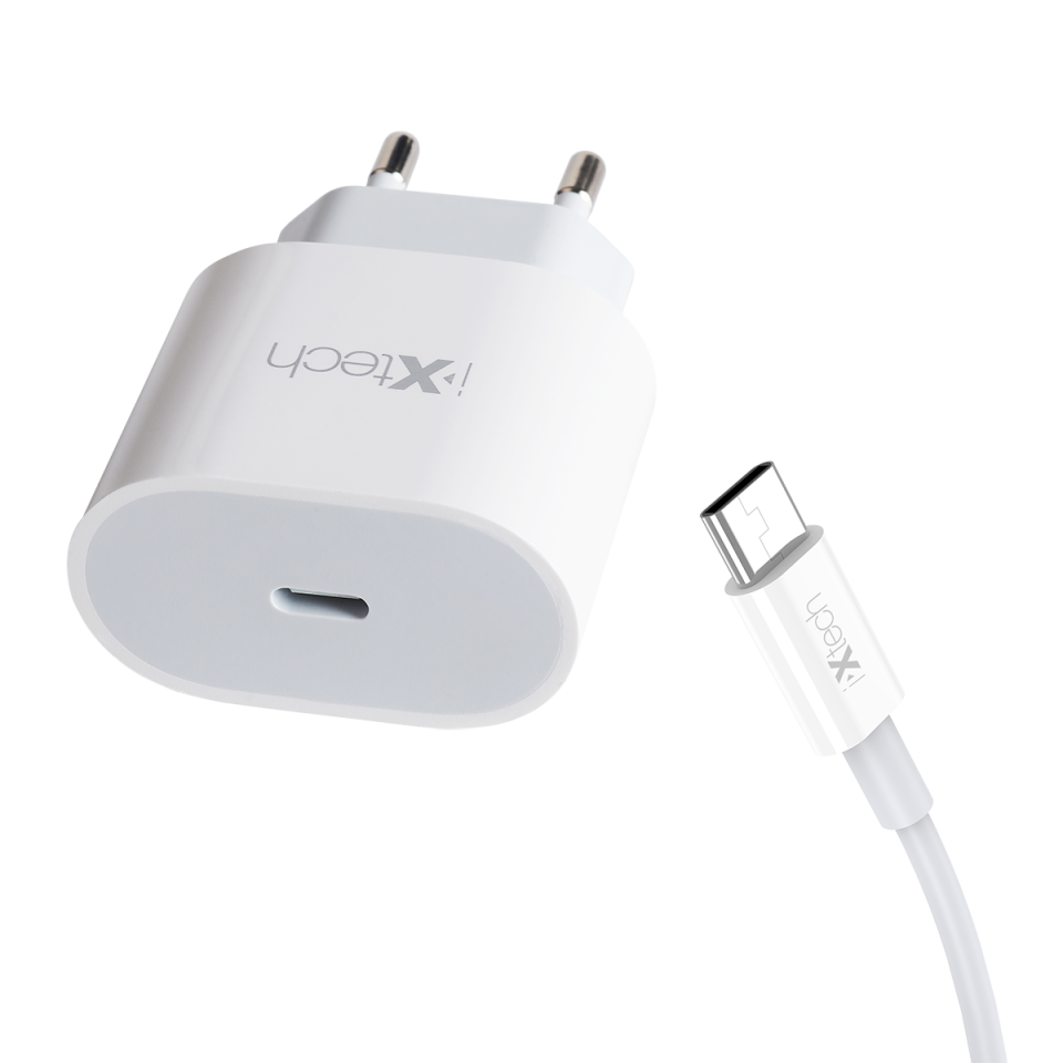 IX-CC09 20w Type-C to Lightning Kablo ve Adaptör Hızlı Şarj Aleti Seti