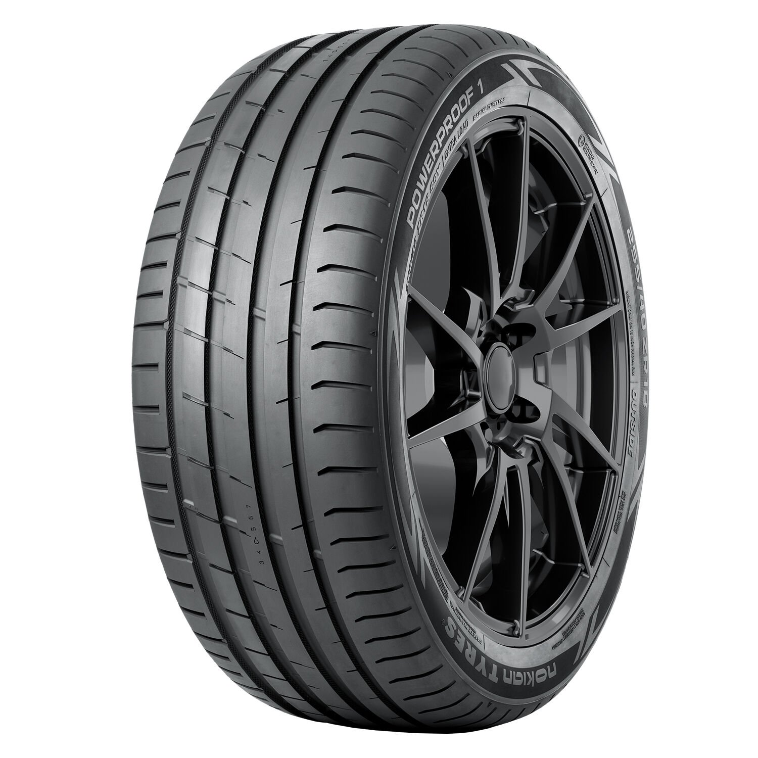 Nokian Tyres Powerproof 1 Tyres 255/45 ZR20 105Y XL Power Yaz 2024 Ürt.