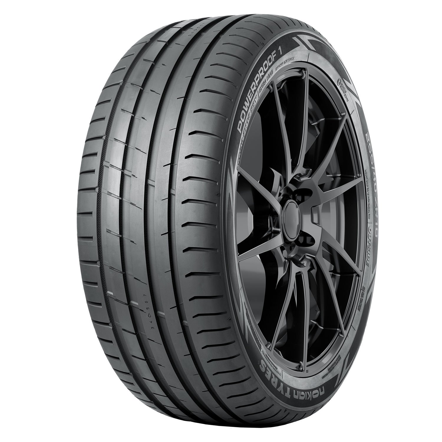 Nokian Tyres Powerproof 1 Tyres 255/45 ZR19 104Y XL Power Yaz 2023 Ürt.