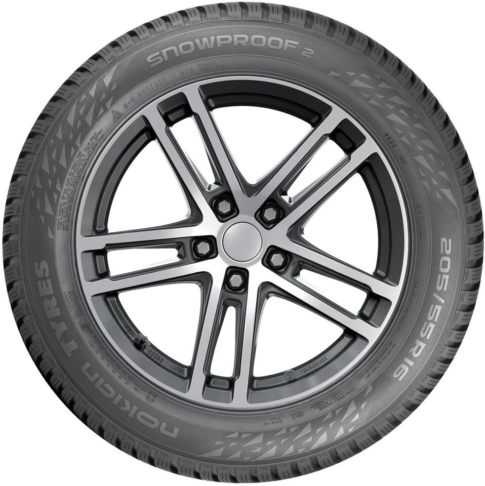 Nokian Snowproof 2 205/55R16 91T Kış Lastiği 2023 Üretim