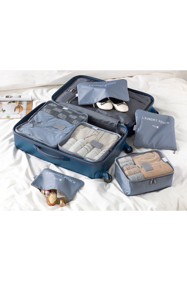 Blare 6'lı Organizer Set Gri