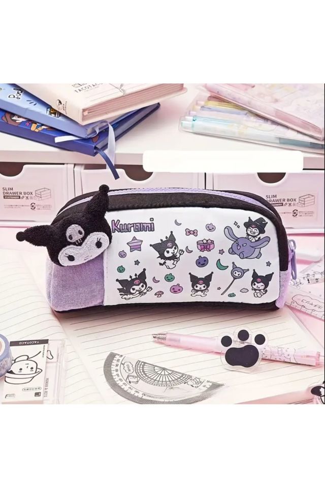 Sanrio Kuromi karakterli Kalem Kutusu