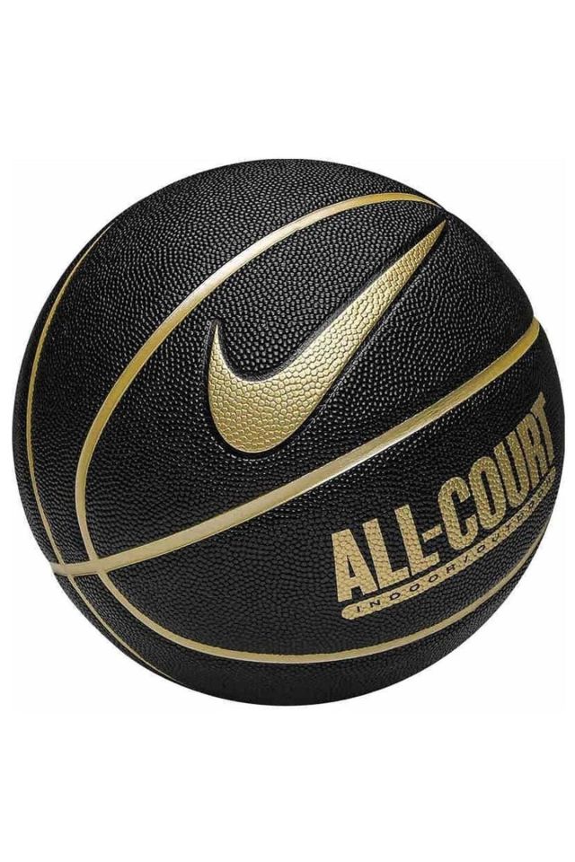 Everyday All Court 8p Deflated Black/metallıc Gold/blac Basketbol Topu N.100.4369.070.07