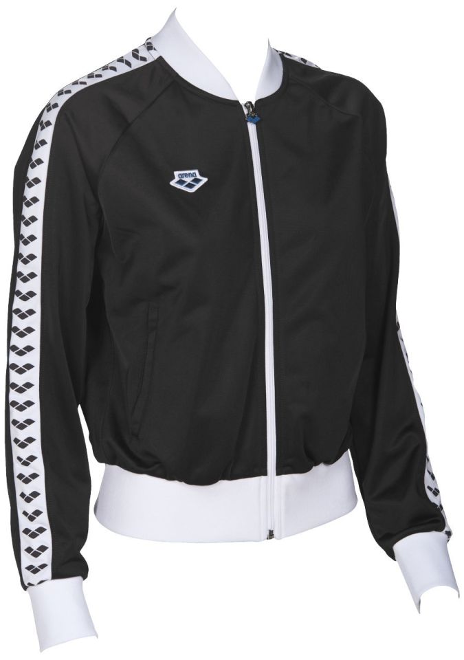 W RELAX IV TEAM JACKET BLACK-WHITE-BLACK