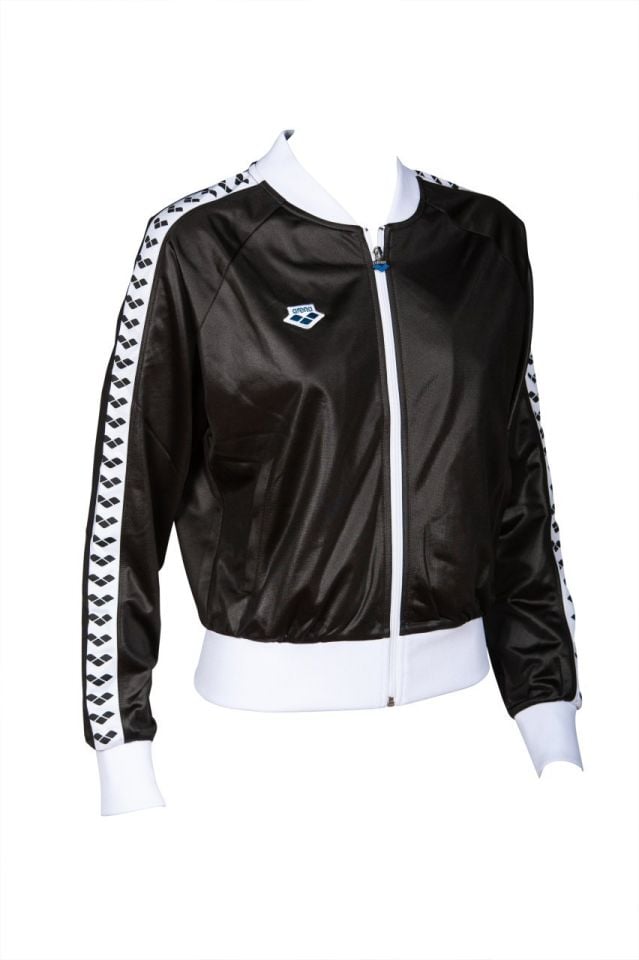 W RELAX IV TEAM JACKET BLACK-WHITE-BLACK